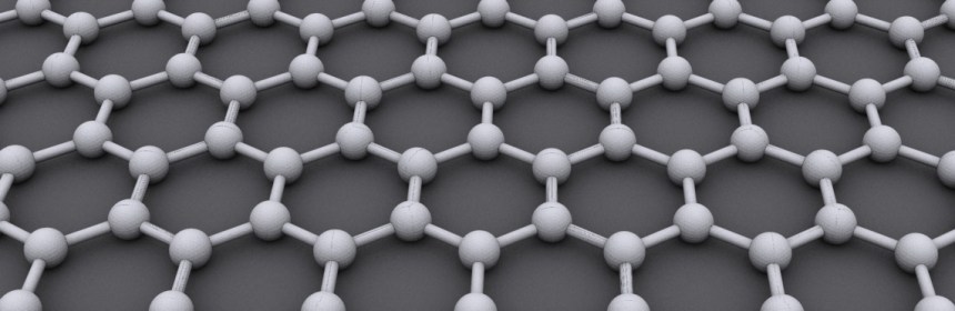 An illustration of the structure of graphene.